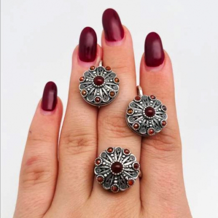 серебряные сережки купить