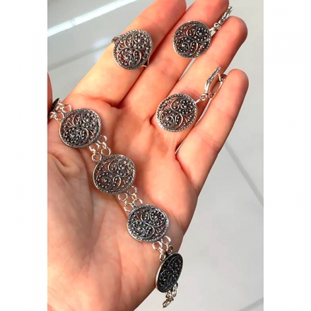 серьги кольца без вставок