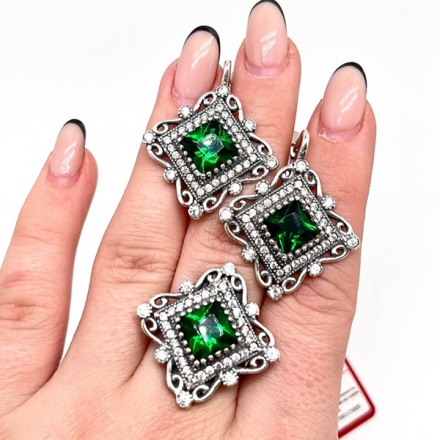 серьги серебро купить магазине