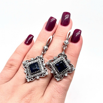 серьги женские серебро 925