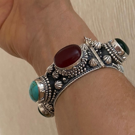 серебряные браслеты женские кубачи