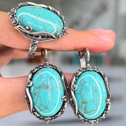 серебряные серьги с лунным камнем купить