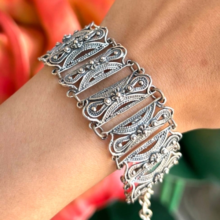 браслет из серебра женский 925 пробы