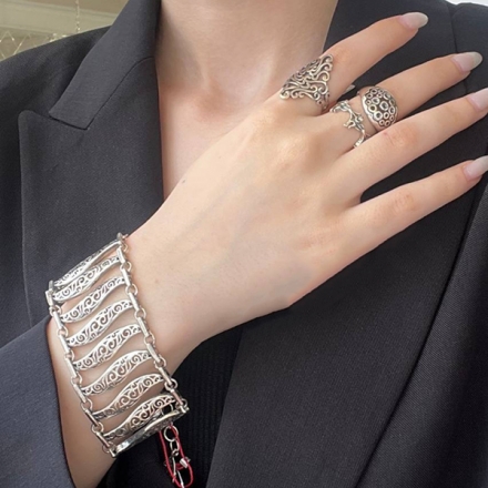 серебряный браслет кубачи