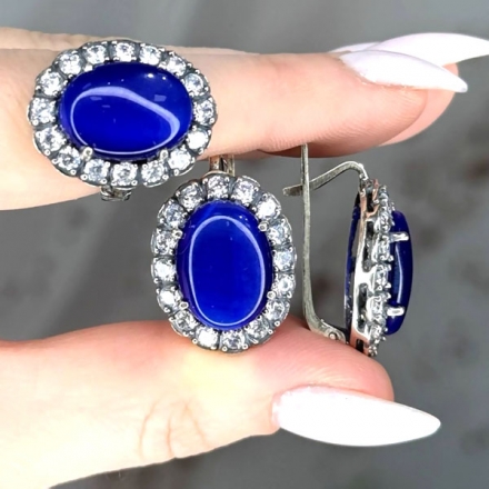 серьги серебро маленькие