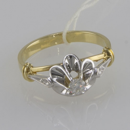 золотое кольцо тюльпан