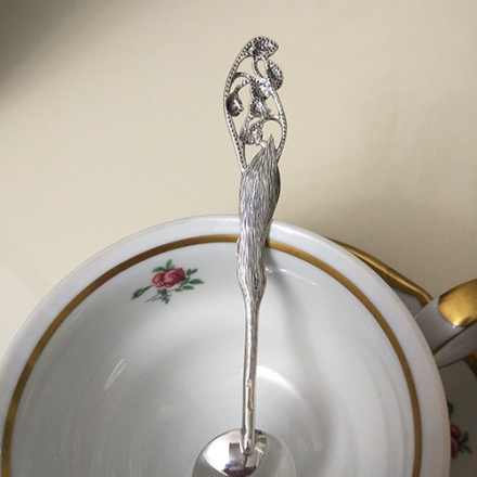 серебряная чайная ложка москва