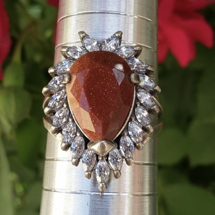 серьги красные