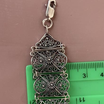 браслет из серебра 