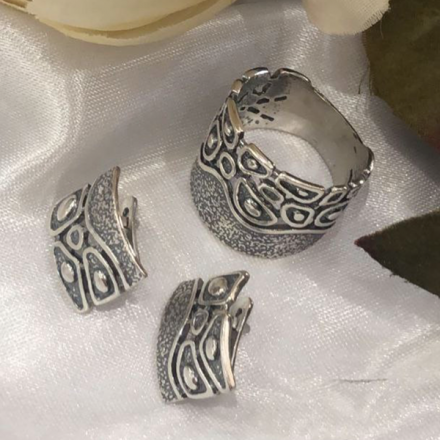 Комплект серебро