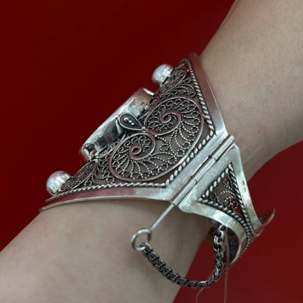 серебряный браслет женский купить
