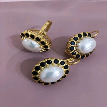 серьги +с крупным фианитом