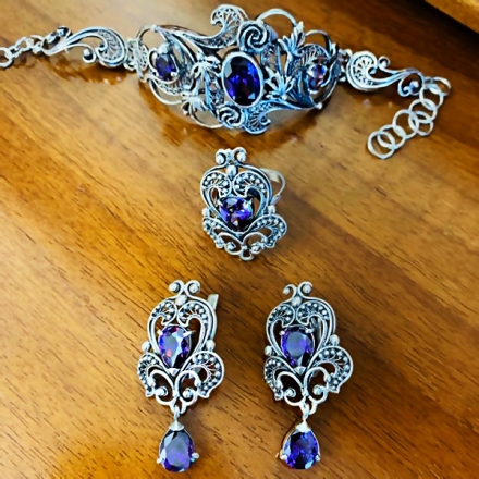 серьги филигрань купить