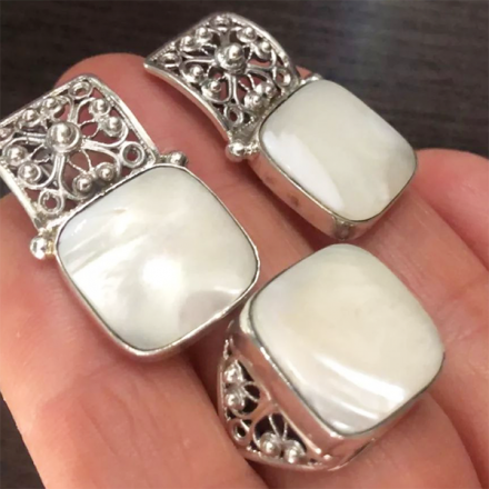 серьги ручной работы +из серебра