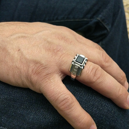 мусульманские кольца из серебра мужские купить казань