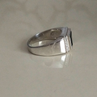 серебряный мужской перстень купить
