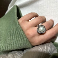 кольцо  +с жемчугом женское 