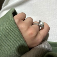 кольцо серебро +с жемчугом женское 