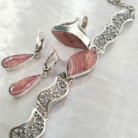 купить висячие серьги из серебра