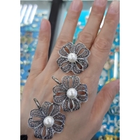 красивые серебряные серьги