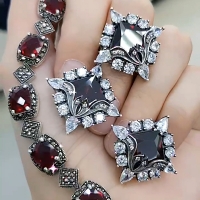 серьги кольца серебро купить