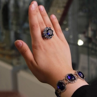 серьги серебро 925 длинные