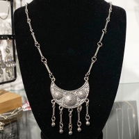 колье серебро 925