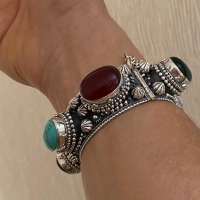 серебряные браслеты женские кубачи