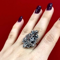 серьги серебряные длинные висячие с камнями