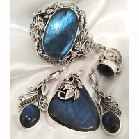 серебро 925 натуральные камни