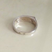 купить мужской серебрянный перстень