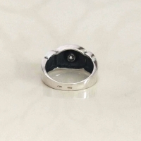 мужские кольца серебряные +с фианитом