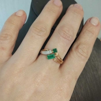 кольцо с бриллиантом +до 20000 рублей