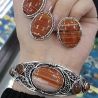 купить женские браслеты из натуральных камней гранат