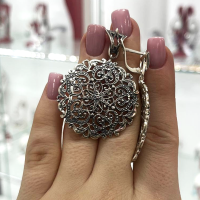 серьги серебро без камней купить