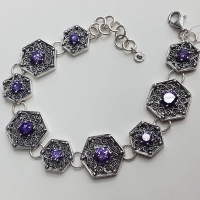 серьги серебряные длинные висячие