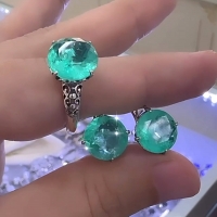серьги +с желтым
