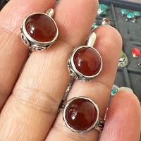 серьги +с натуральной бирюзой