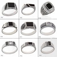 мужские серебряные кольца +с камнями