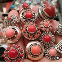 серьги в виде цветка 