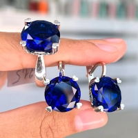 серьги кольца бижутерия