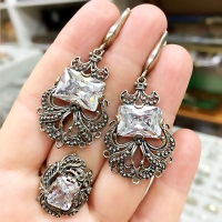 серьги ручной работы