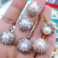 серьги кольца