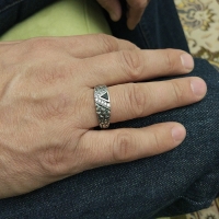 мужские серебряные кольца купить +в москве недорого
