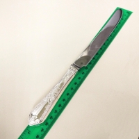 Столовый нож из  серебра 925