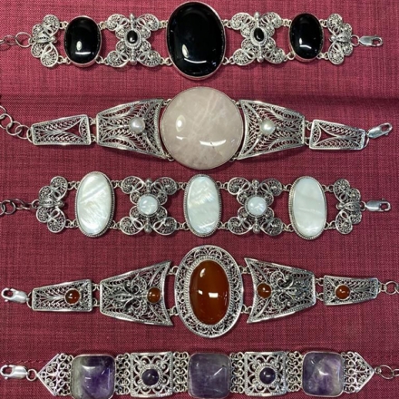браслеты +из натуральных камней ручной работы женские