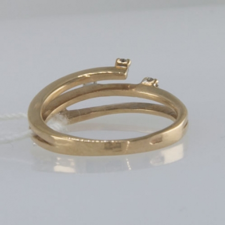 кольцо с бриллиантами фото