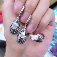 серебро серьги кольца +с камнями