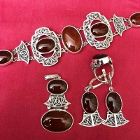 серебряные браслеты ручной работы женские