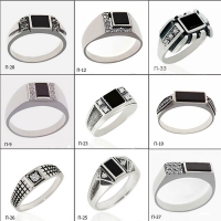мужские серебряные кольца +с камнями купить
